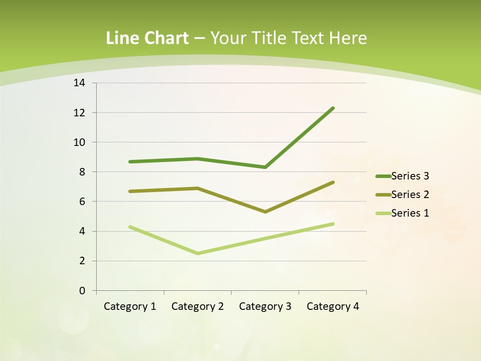 Effect Grass Lawn PowerPoint Template
