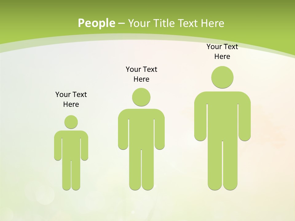 Effect Grass Lawn PowerPoint Template