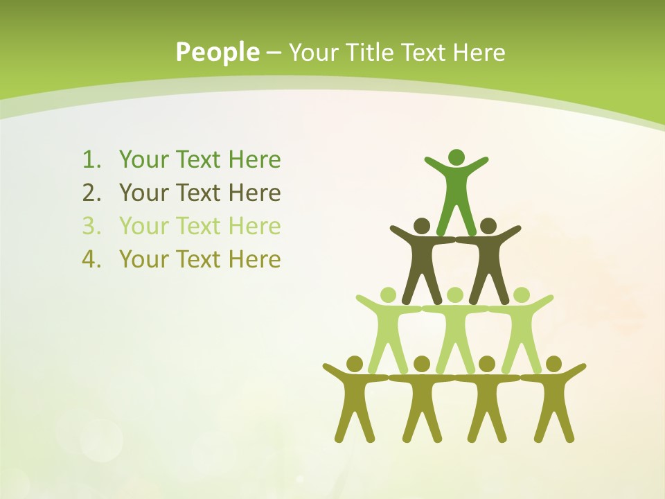 Effect Grass Lawn PowerPoint Template