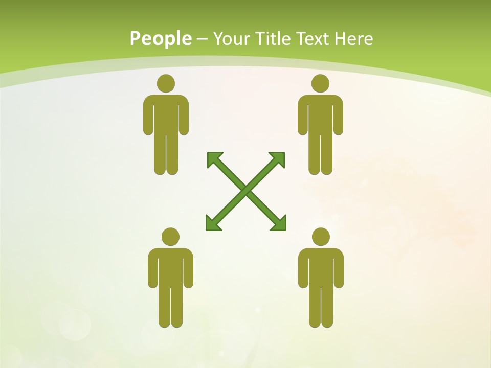 Effect Grass Lawn PowerPoint Template