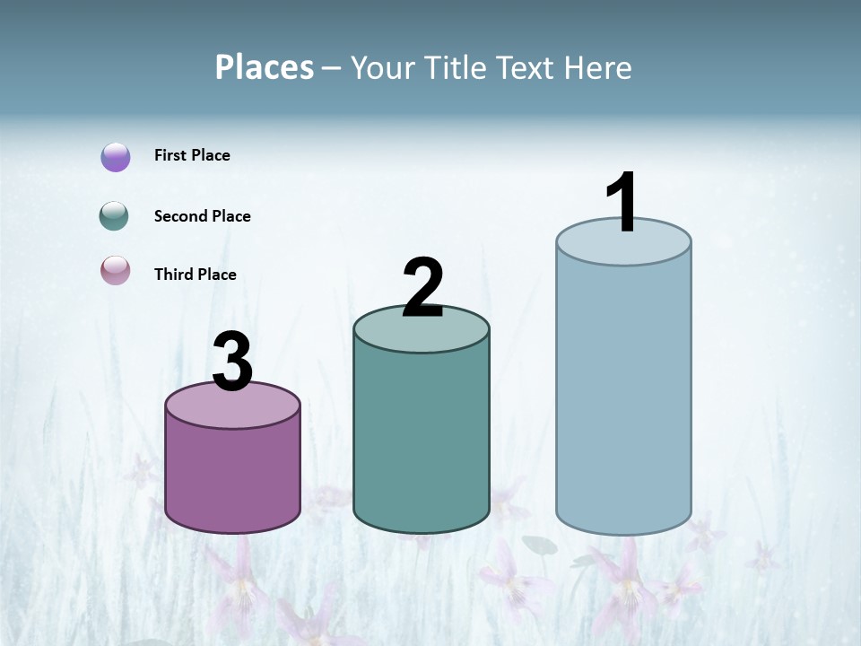 Beauty Field Art PowerPoint Template