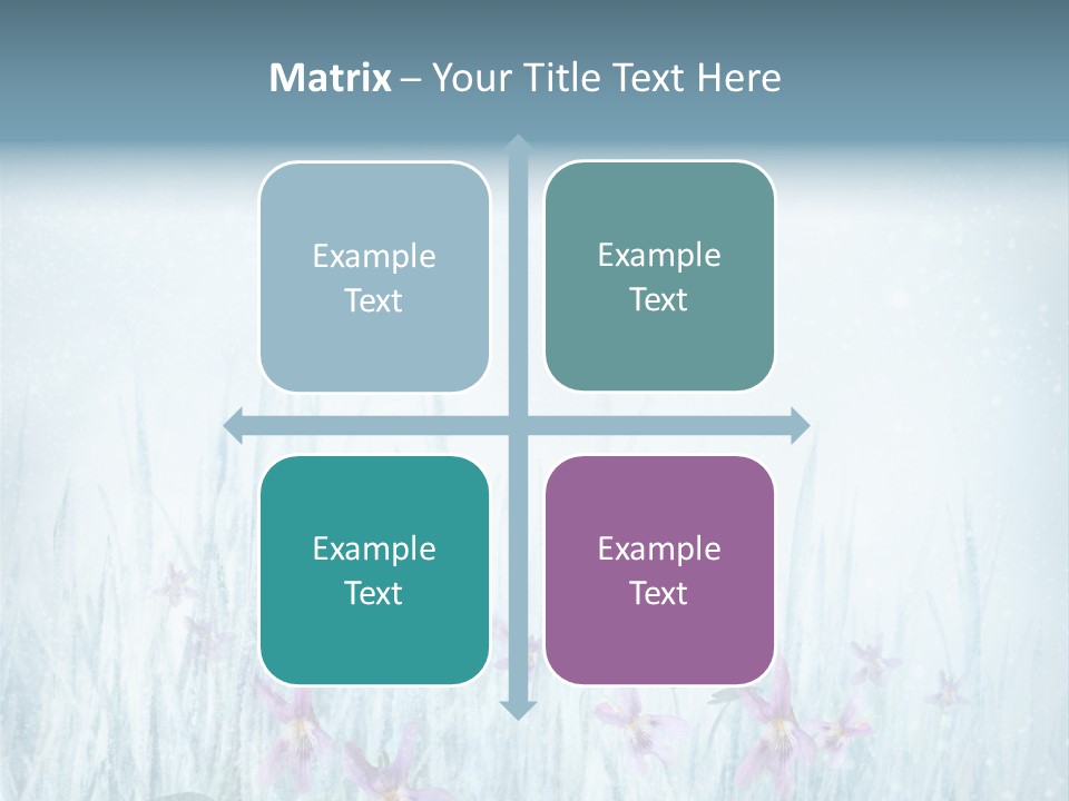 Beauty Field Art PowerPoint Template