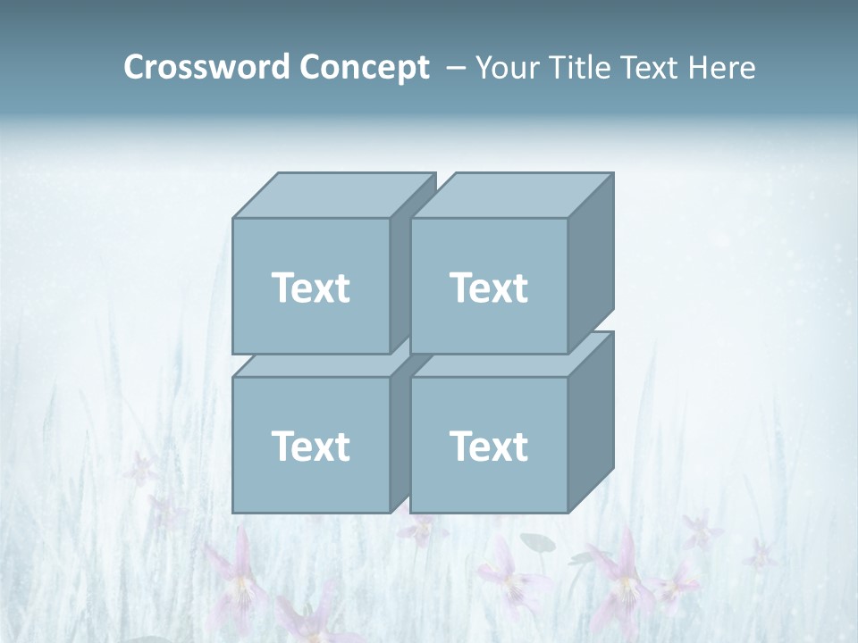 Beauty Field Art PowerPoint Template