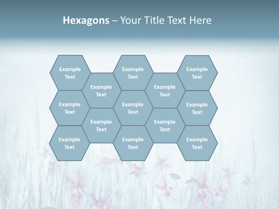 Beauty Field Art PowerPoint Template