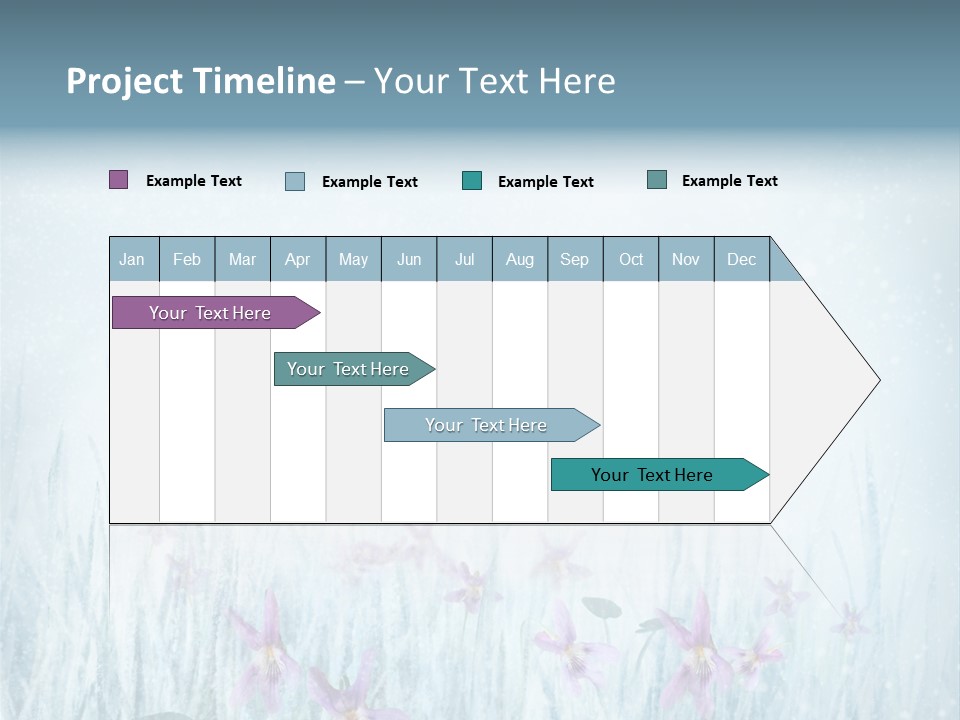 Beauty Field Art PowerPoint Template