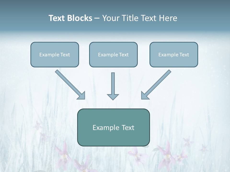 Beauty Field Art PowerPoint Template