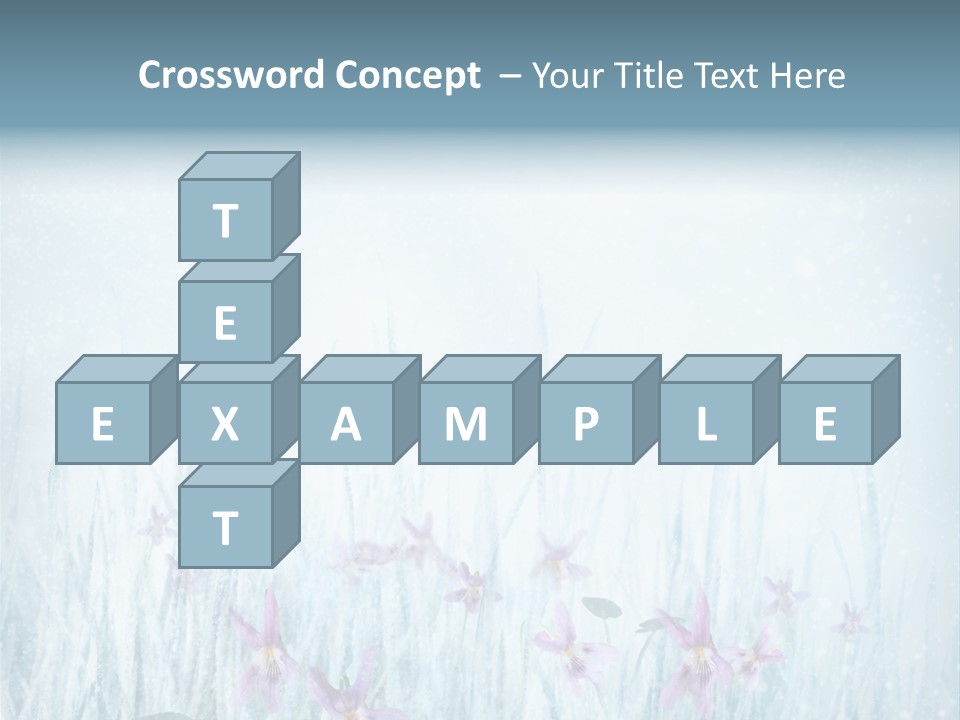 Beauty Field Art PowerPoint Template