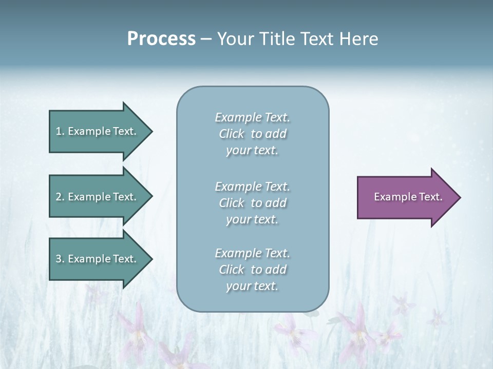 Beauty Field Art PowerPoint Template