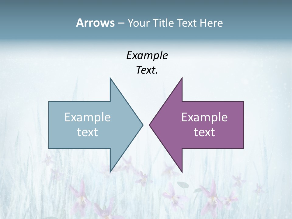Beauty Field Art PowerPoint Template