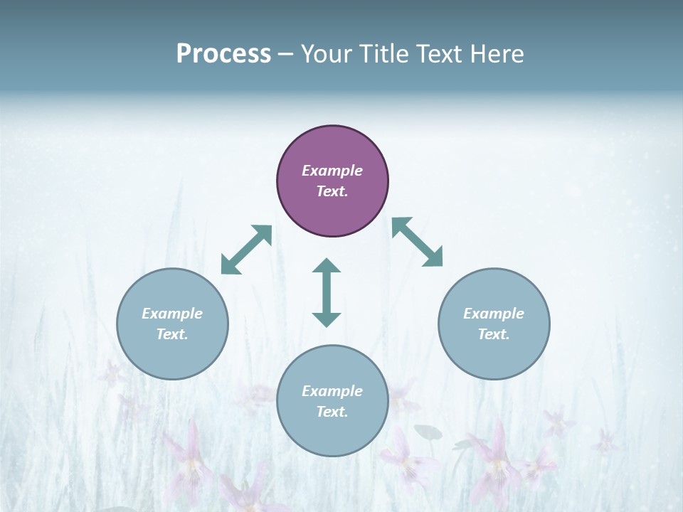Beauty Field Art PowerPoint Template