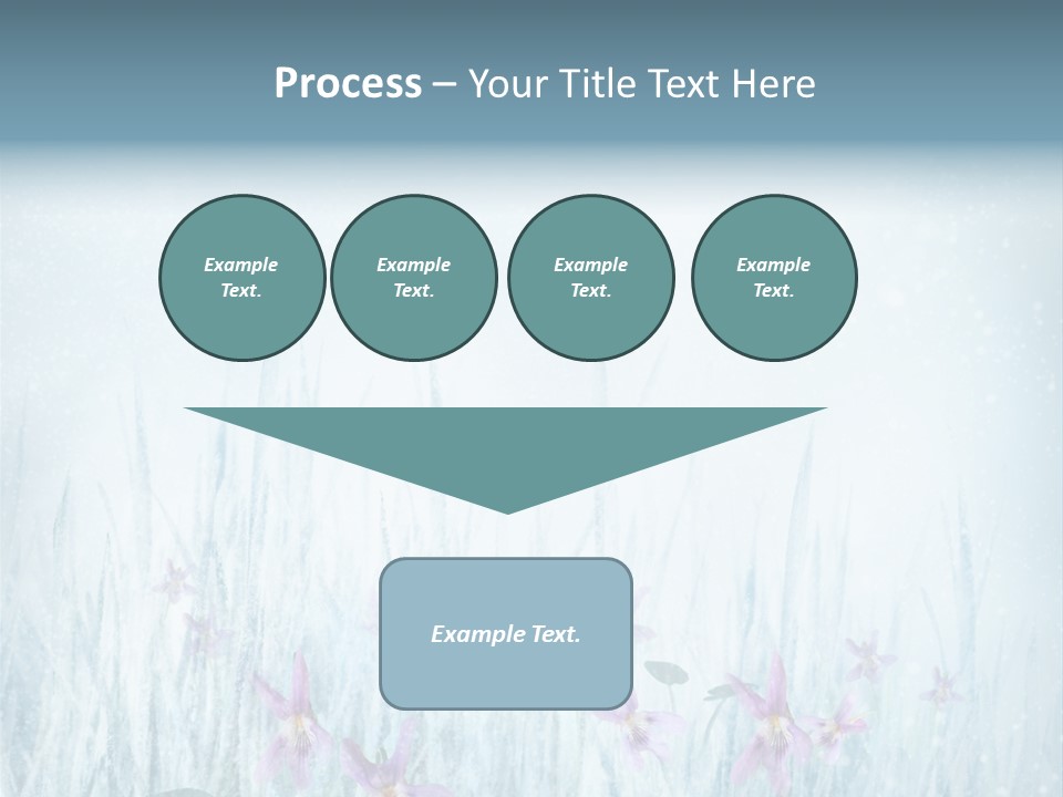 Beauty Field Art PowerPoint Template