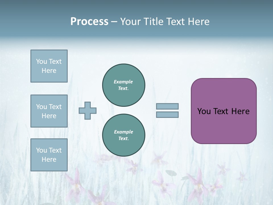 Beauty Field Art PowerPoint Template