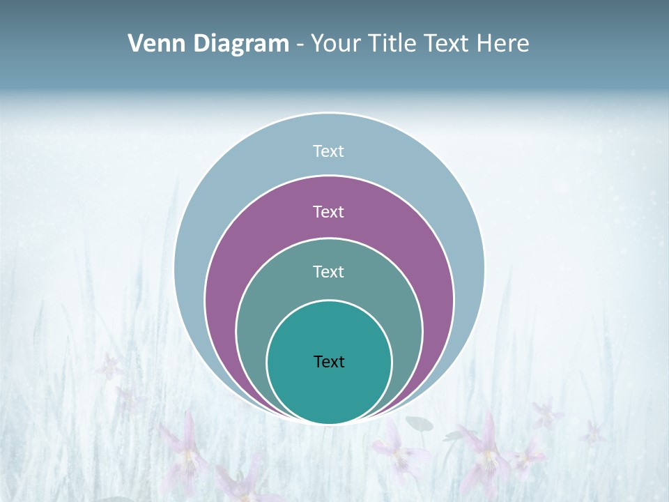 Beauty Field Art PowerPoint Template