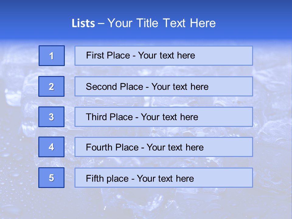Melting Solid Liquid PowerPoint Template