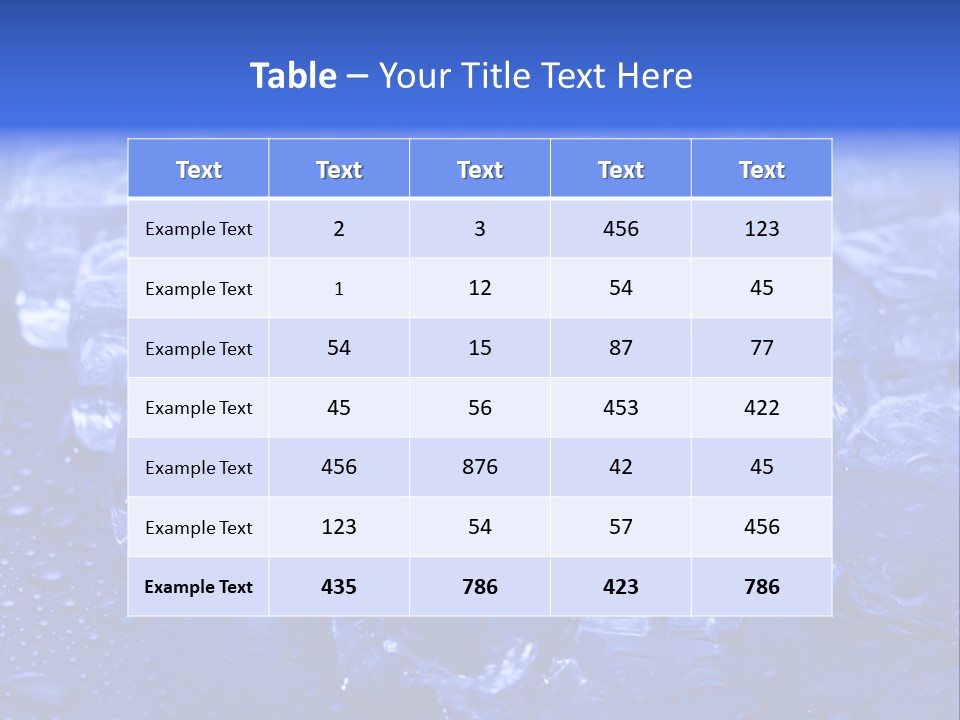 Melting Solid Liquid PowerPoint Template