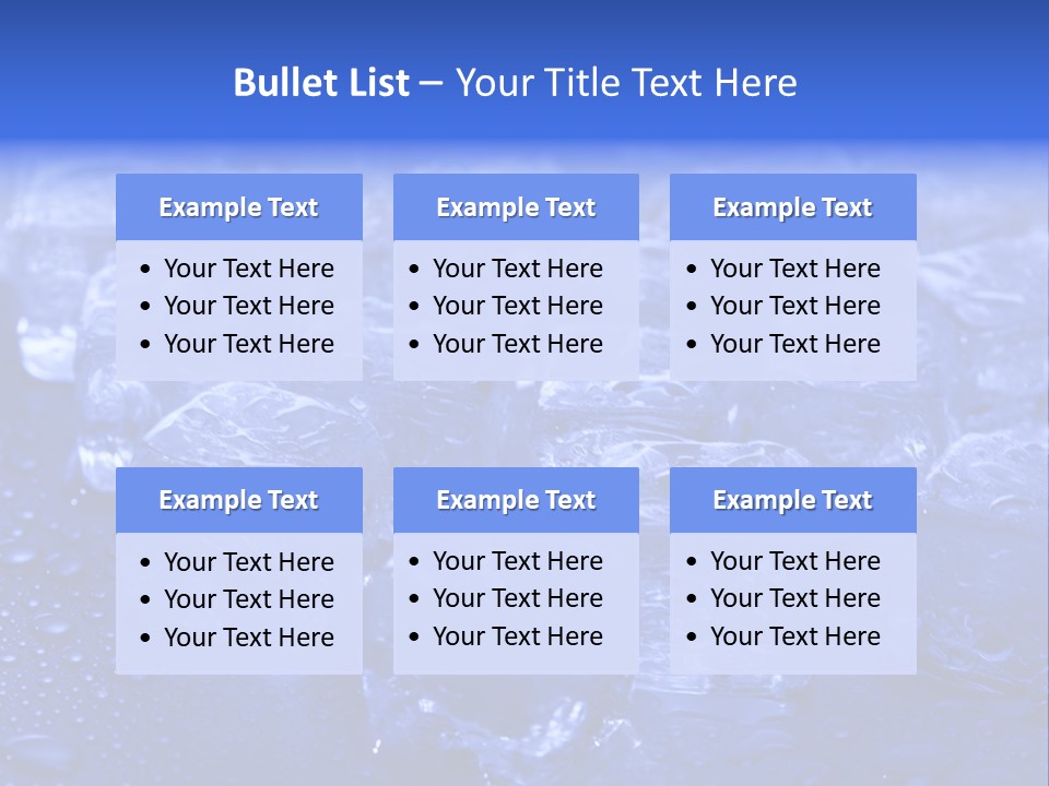 Melting Solid Liquid PowerPoint Template