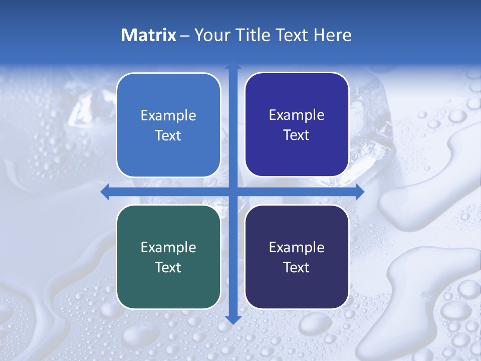 Liquid Submerged Shiny PowerPoint Template