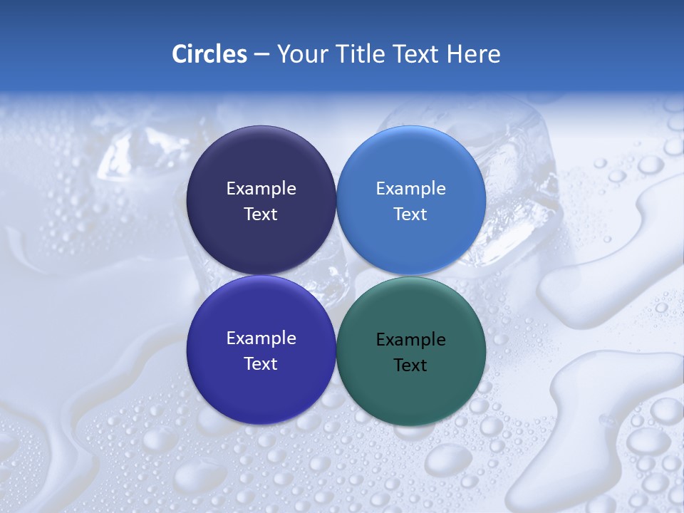 Liquid Submerged Shiny PowerPoint Template