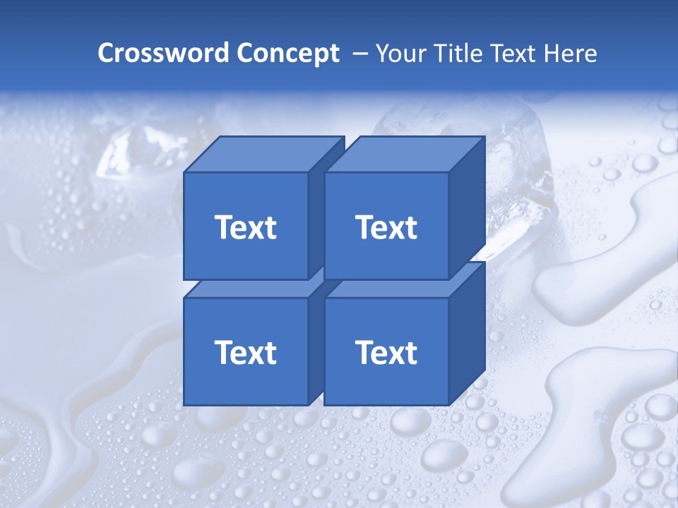 Liquid Submerged Shiny PowerPoint Template