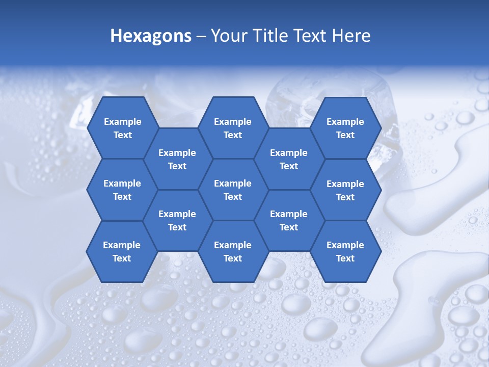 Liquid Submerged Shiny PowerPoint Template