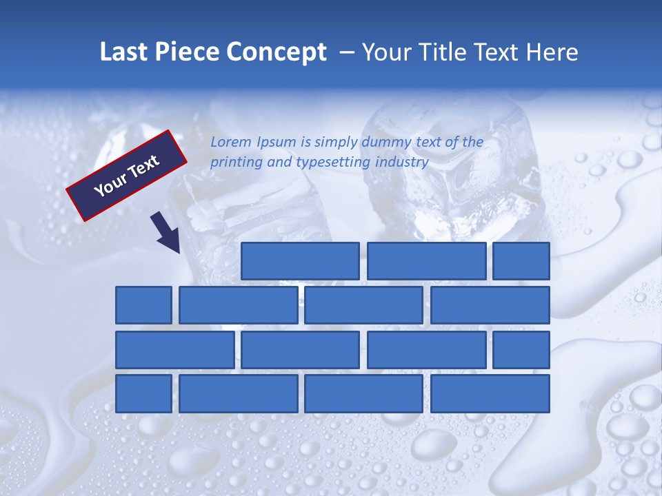 Liquid Submerged Shiny PowerPoint Template