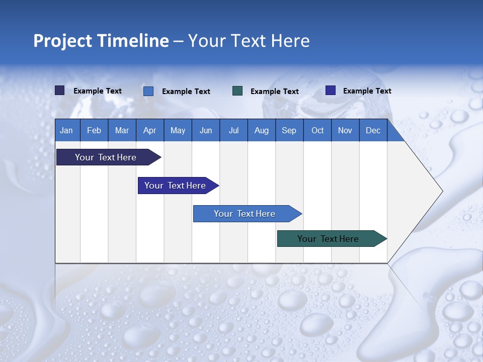 Liquid Submerged Shiny PowerPoint Template