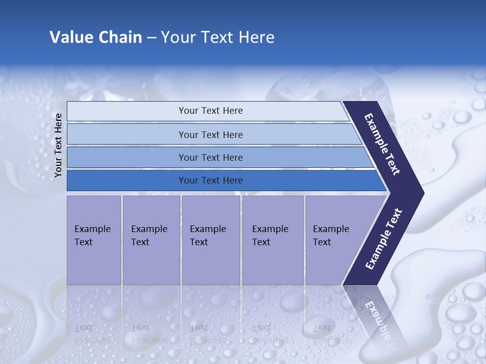Liquid Submerged Shiny PowerPoint Template