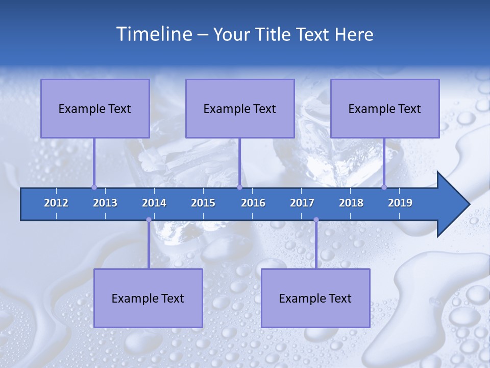 Liquid Submerged Shiny PowerPoint Template