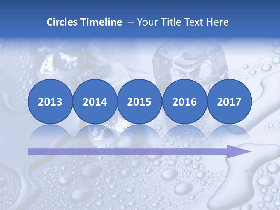 Liquid Submerged Shiny PowerPoint Template