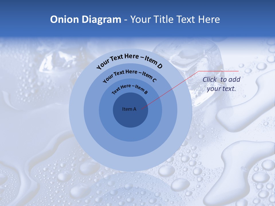 Liquid Submerged Shiny PowerPoint Template