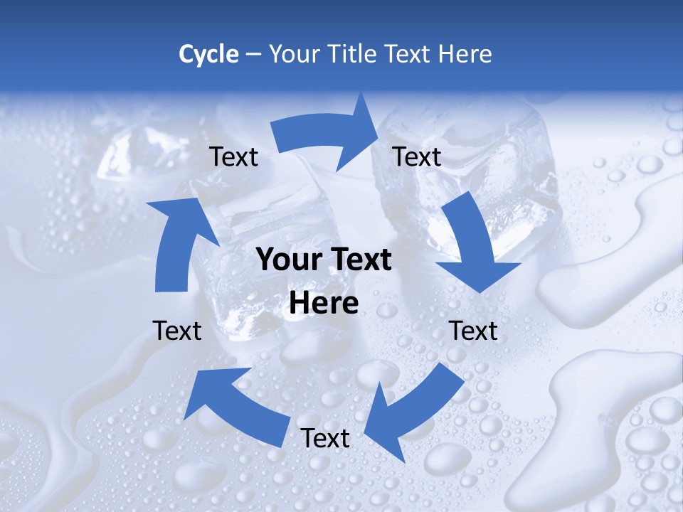 Liquid Submerged Shiny PowerPoint Template