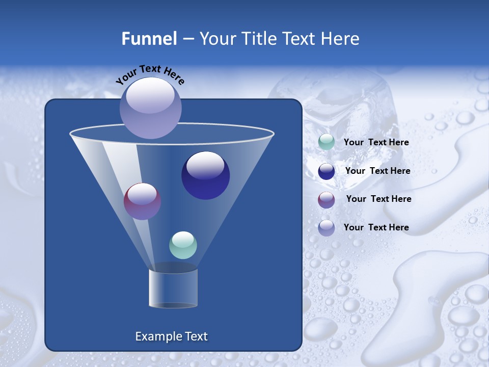 Liquid Submerged Shiny PowerPoint Template