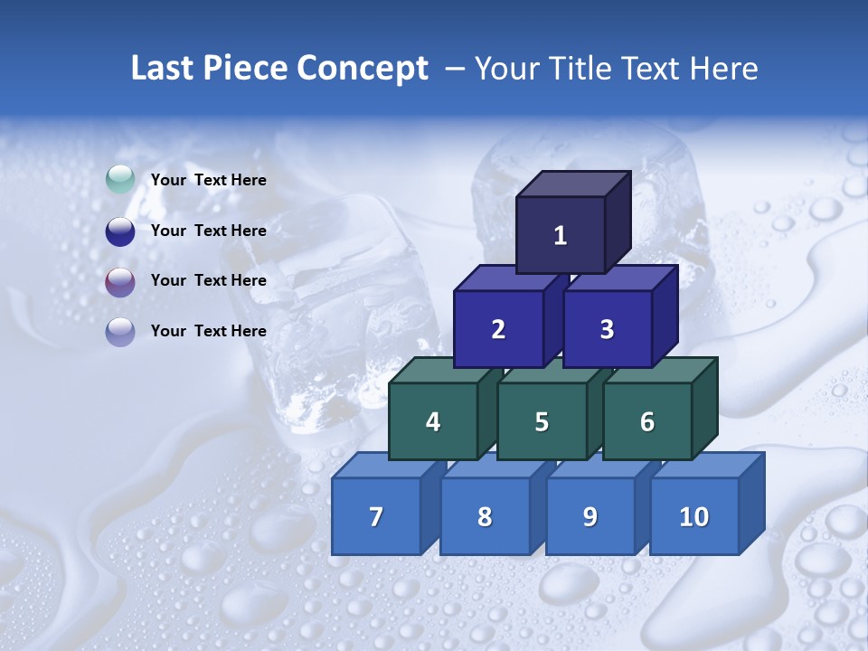 Liquid Submerged Shiny PowerPoint Template