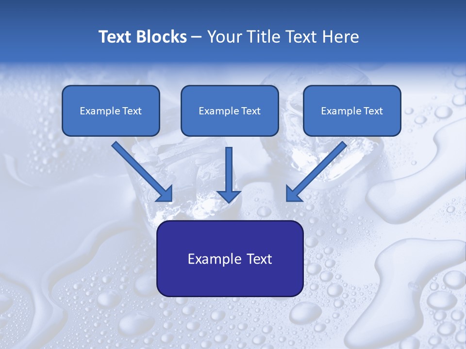 Liquid Submerged Shiny PowerPoint Template