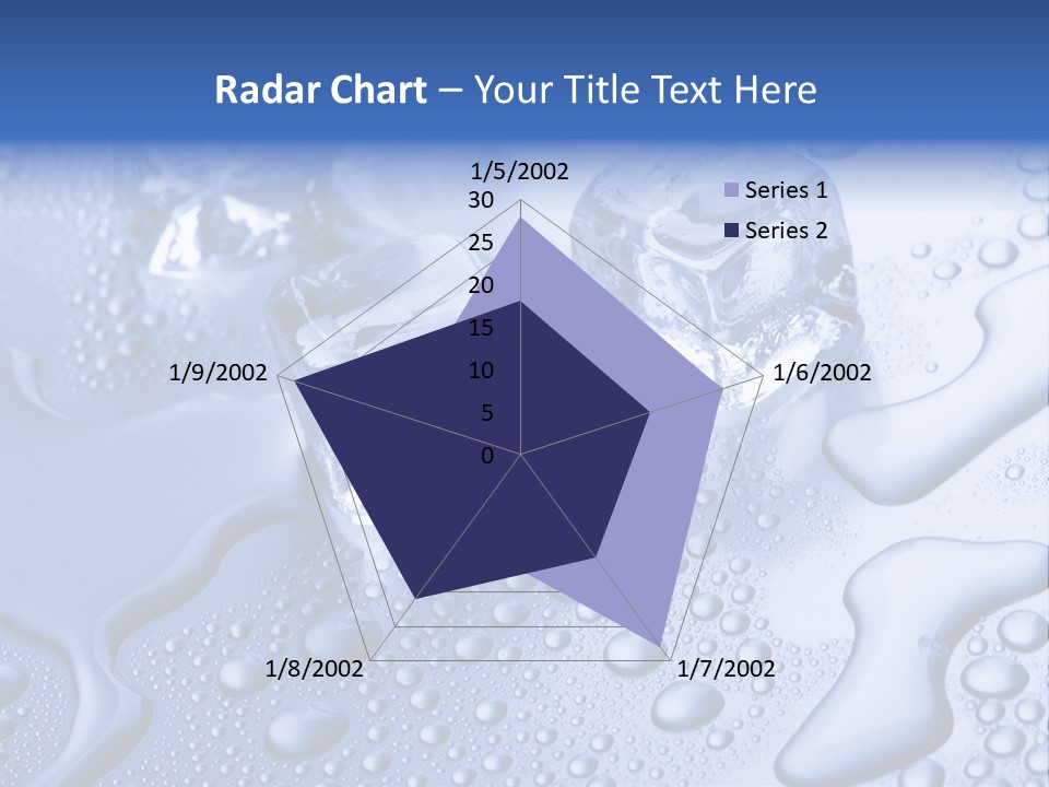 Liquid Submerged Shiny PowerPoint Template