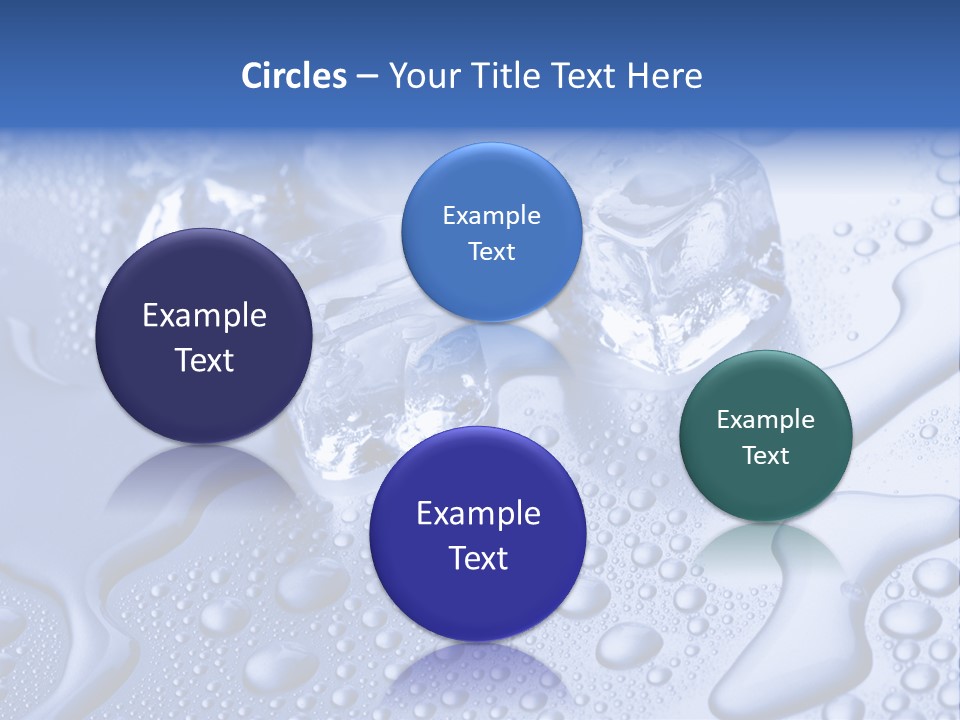 Liquid Submerged Shiny PowerPoint Template