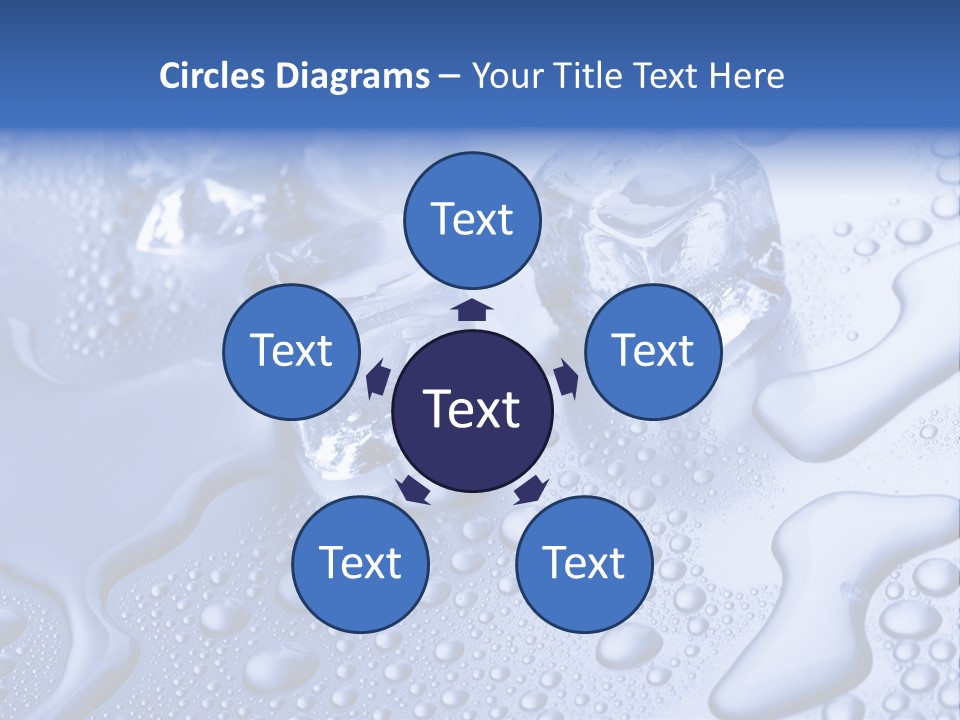 Liquid Submerged Shiny PowerPoint Template