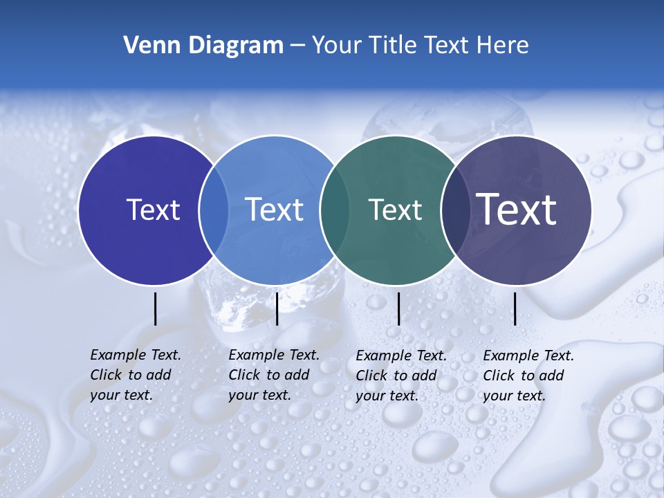 Liquid Submerged Shiny PowerPoint Template