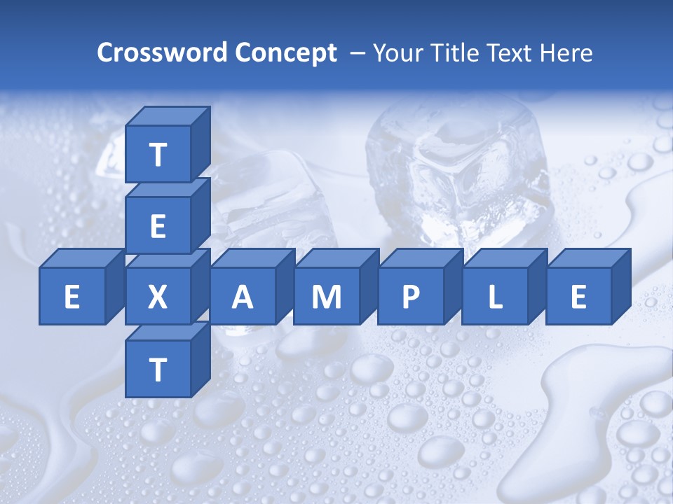 Liquid Submerged Shiny PowerPoint Template