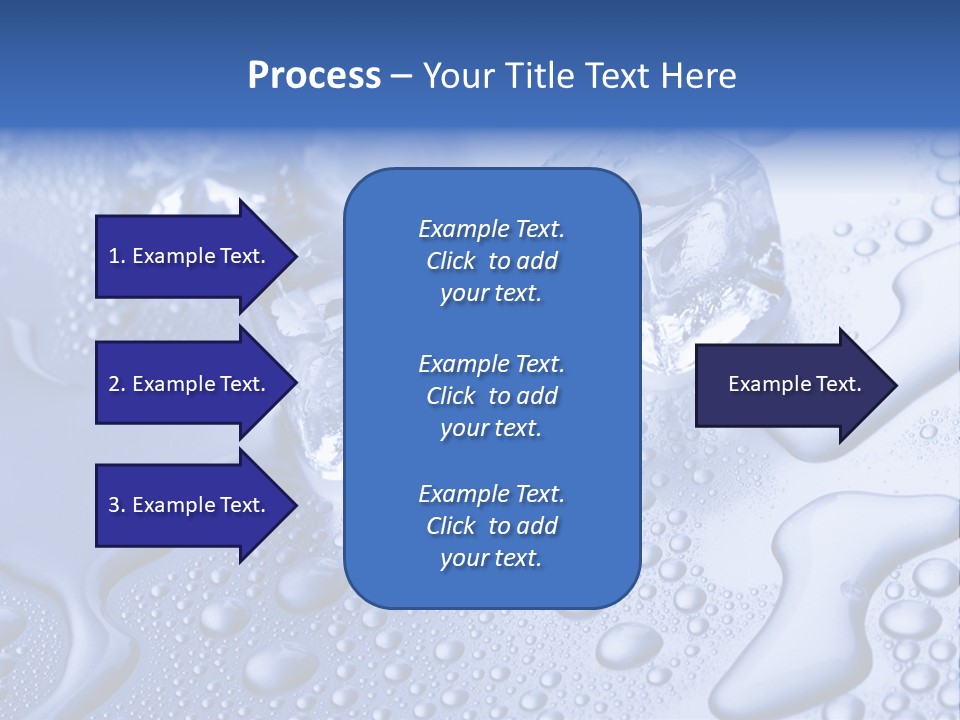 Liquid Submerged Shiny PowerPoint Template
