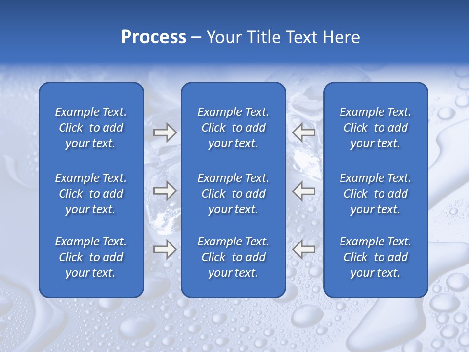 Liquid Submerged Shiny PowerPoint Template