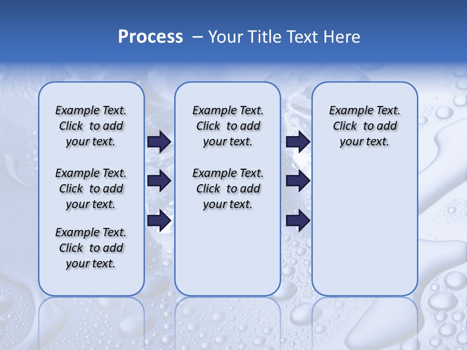 Liquid Submerged Shiny PowerPoint Template