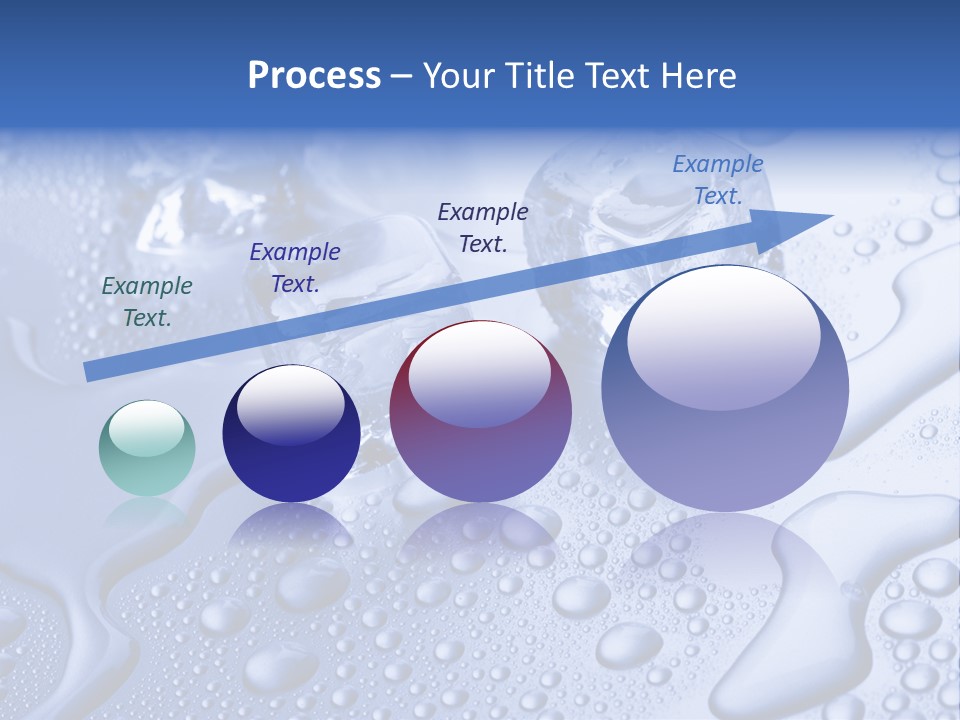 Liquid Submerged Shiny PowerPoint Template