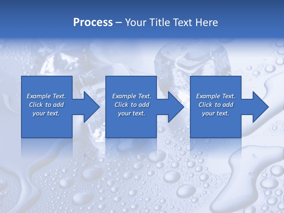 Liquid Submerged Shiny PowerPoint Template