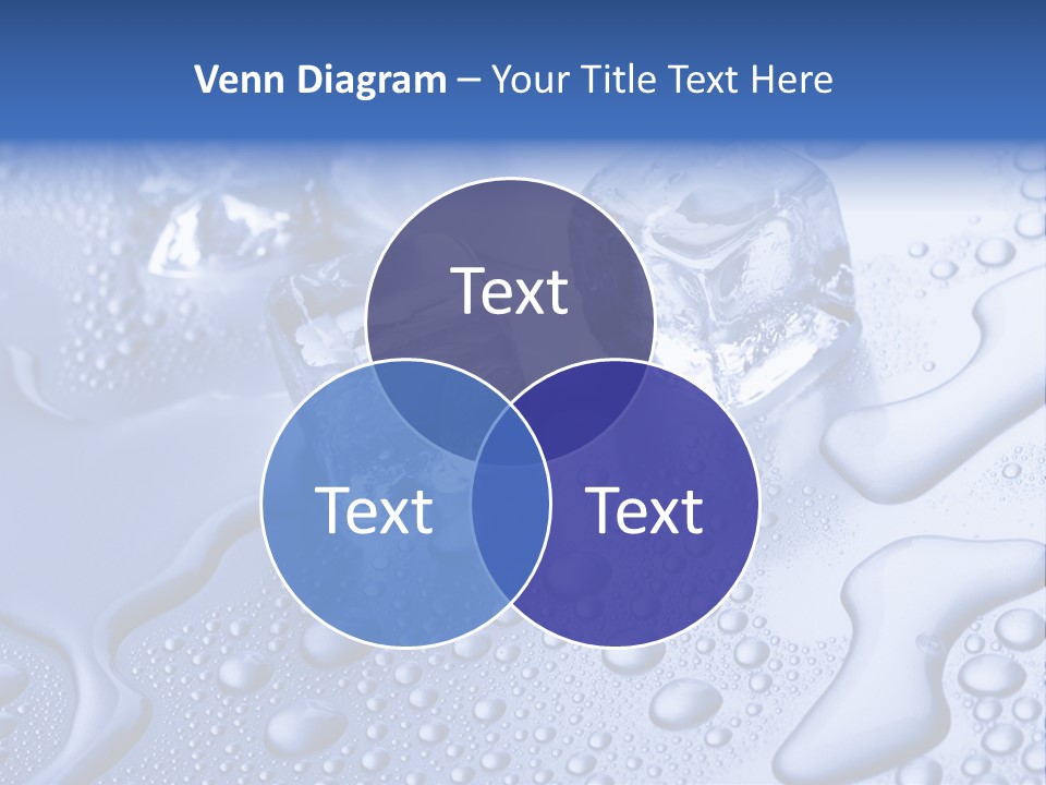 Liquid Submerged Shiny PowerPoint Template