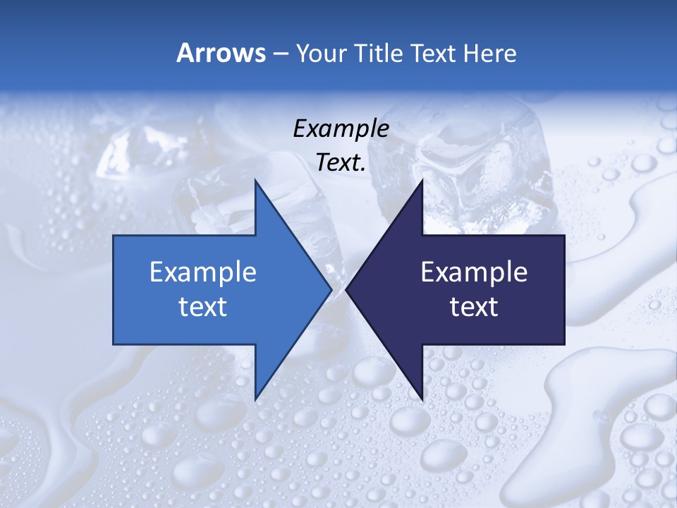 Liquid Submerged Shiny PowerPoint Template