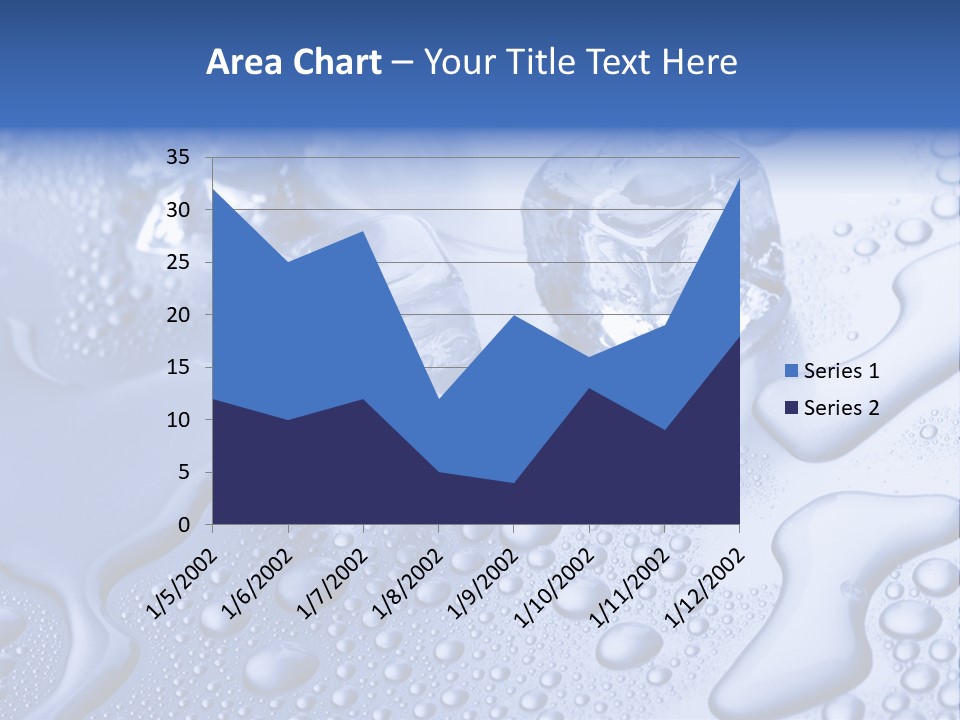 Liquid Submerged Shiny PowerPoint Template