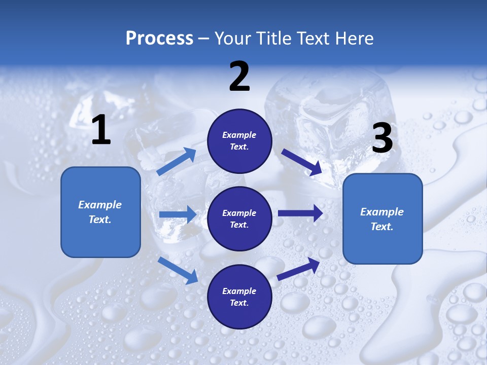 Liquid Submerged Shiny PowerPoint Template