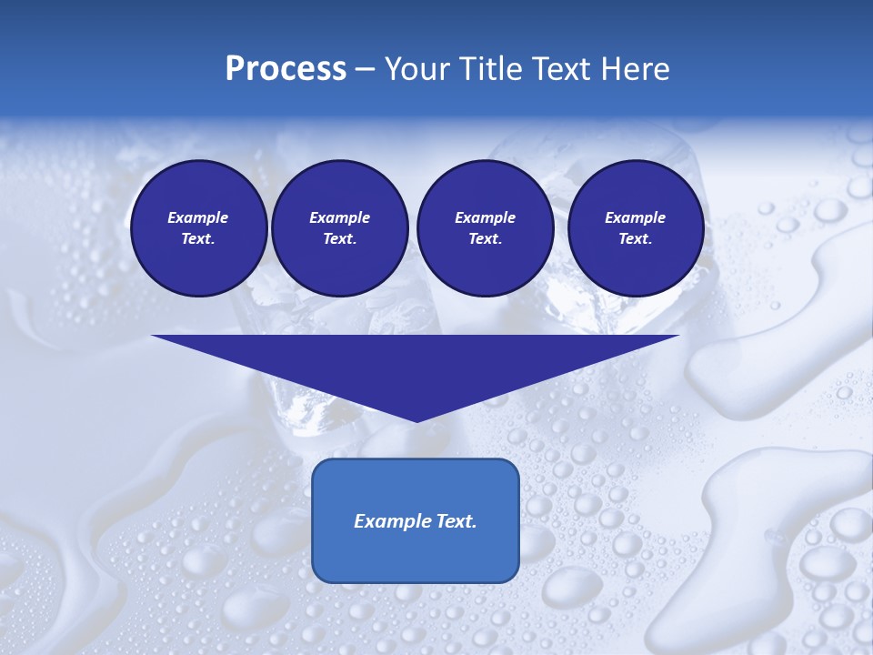 Liquid Submerged Shiny PowerPoint Template