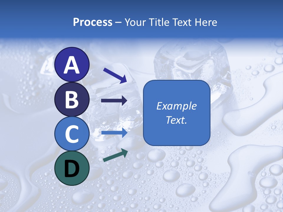 Liquid Submerged Shiny PowerPoint Template